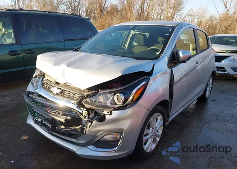 2021 Chevrolet Spark Fwd 1Lt Automatic from USA, damaged, VIN KL8CD6SA2MC730158